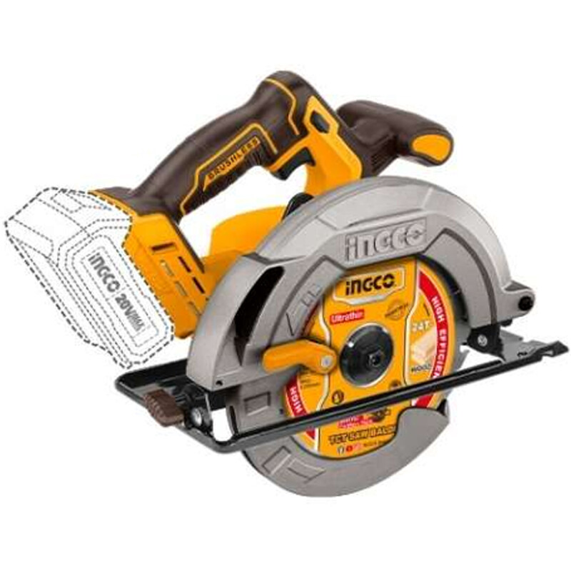 SIERRA CIRCULAR 20V BATERIA P20S 185MM CSLI1851 INGCO SIERRA CIRCULAR 20V BATERIA P20S 185MM CSLI1851 INGCO