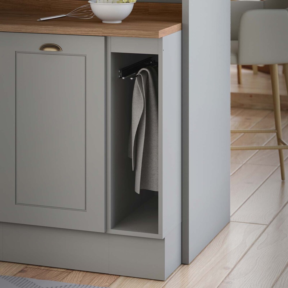 NICHO DE COCINA MDF GRIS AMERICANA