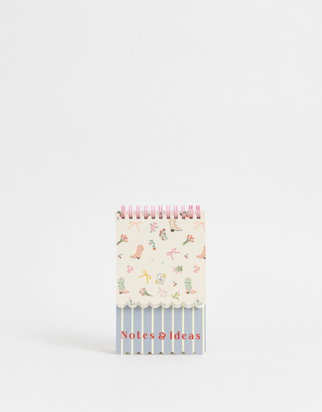 Anotadores Cuadernos y Memos Estampados Memo Espiralado Estampado - Combinacion Multicolor