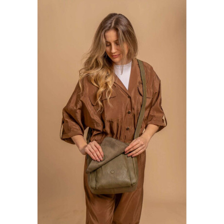 Bandolera Margarita Musgo