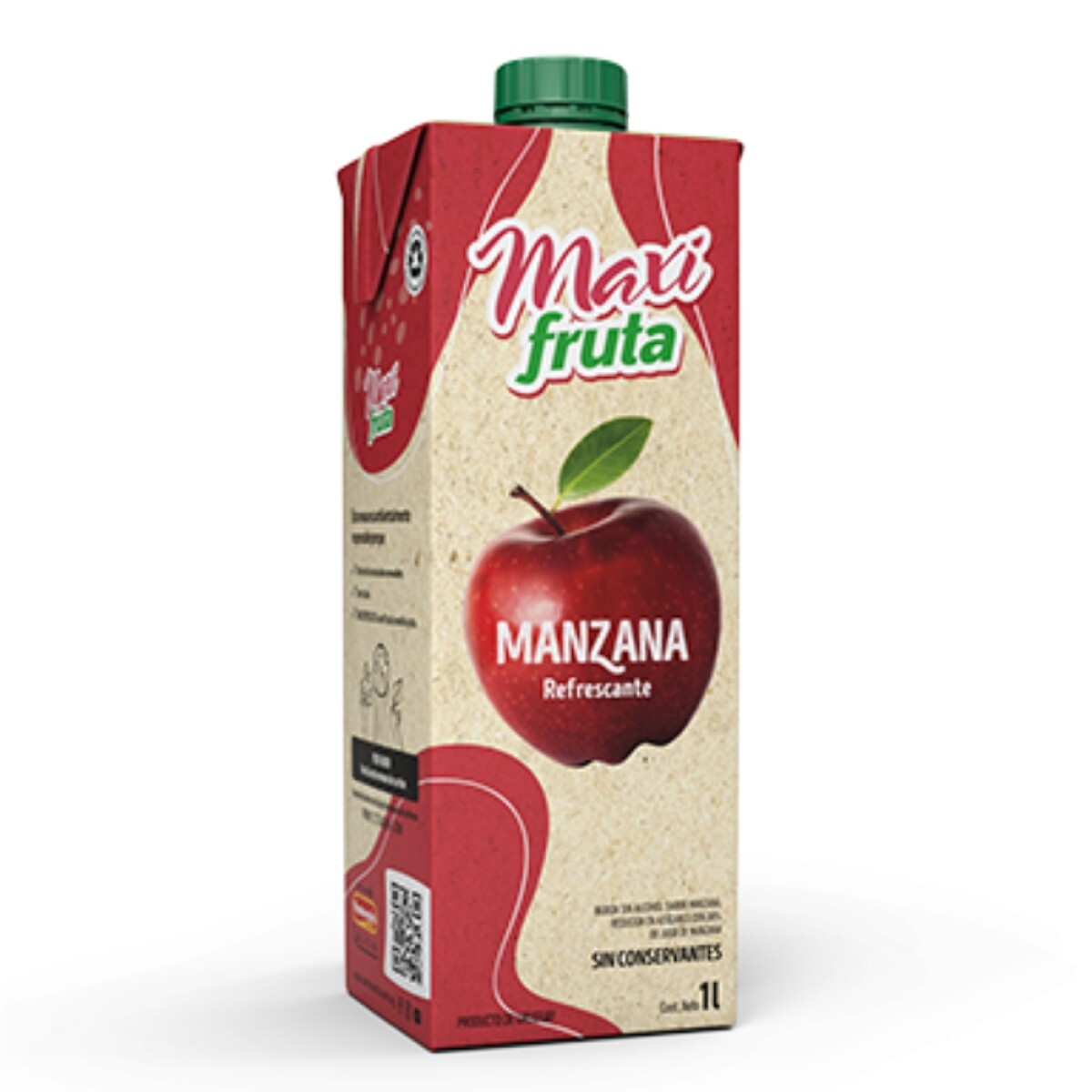 Maxi Fruta Jugo Manzana 1l 