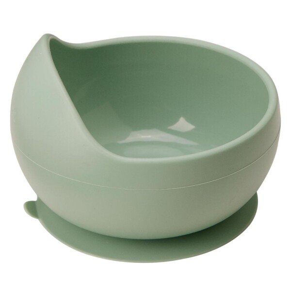 Bowl con ventosa silicona BUBA verde