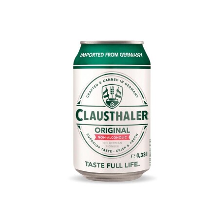 Cerveza sin Alcohol Clausthaler Lata 330ML 001