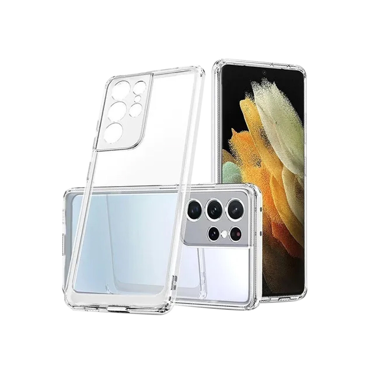 Protector Samsung Galaxy S21 Ultra con puntas reforzadas 