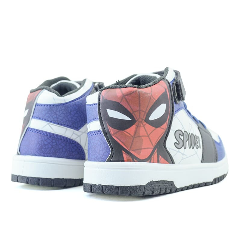 Championes Marvel Spiderman Basket de Niños - SPICFW23096 Blanco-azul