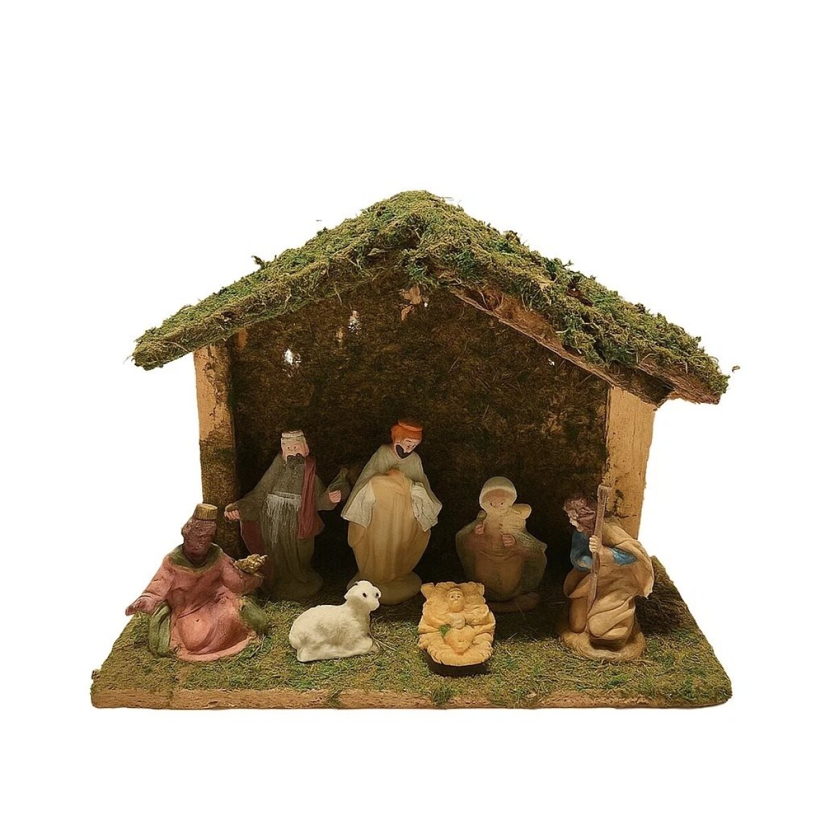 PESEBRE POLIRESINA 6CM X 7 UNID. 