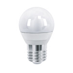 Lámpara LED gota opal E27 5W 400Lm luz fría ILU01892