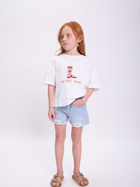 Short jean Azul Medio