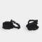 Skunzies Set por 10 Set De Scrunchies - Negro