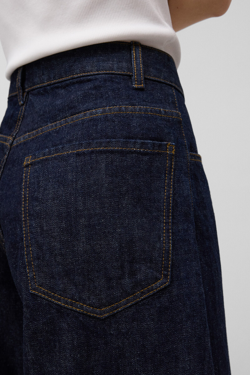PANTALÓN ANCHO Azul