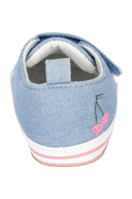 Zapato de bebé, con velcro, cerezas Sin color
