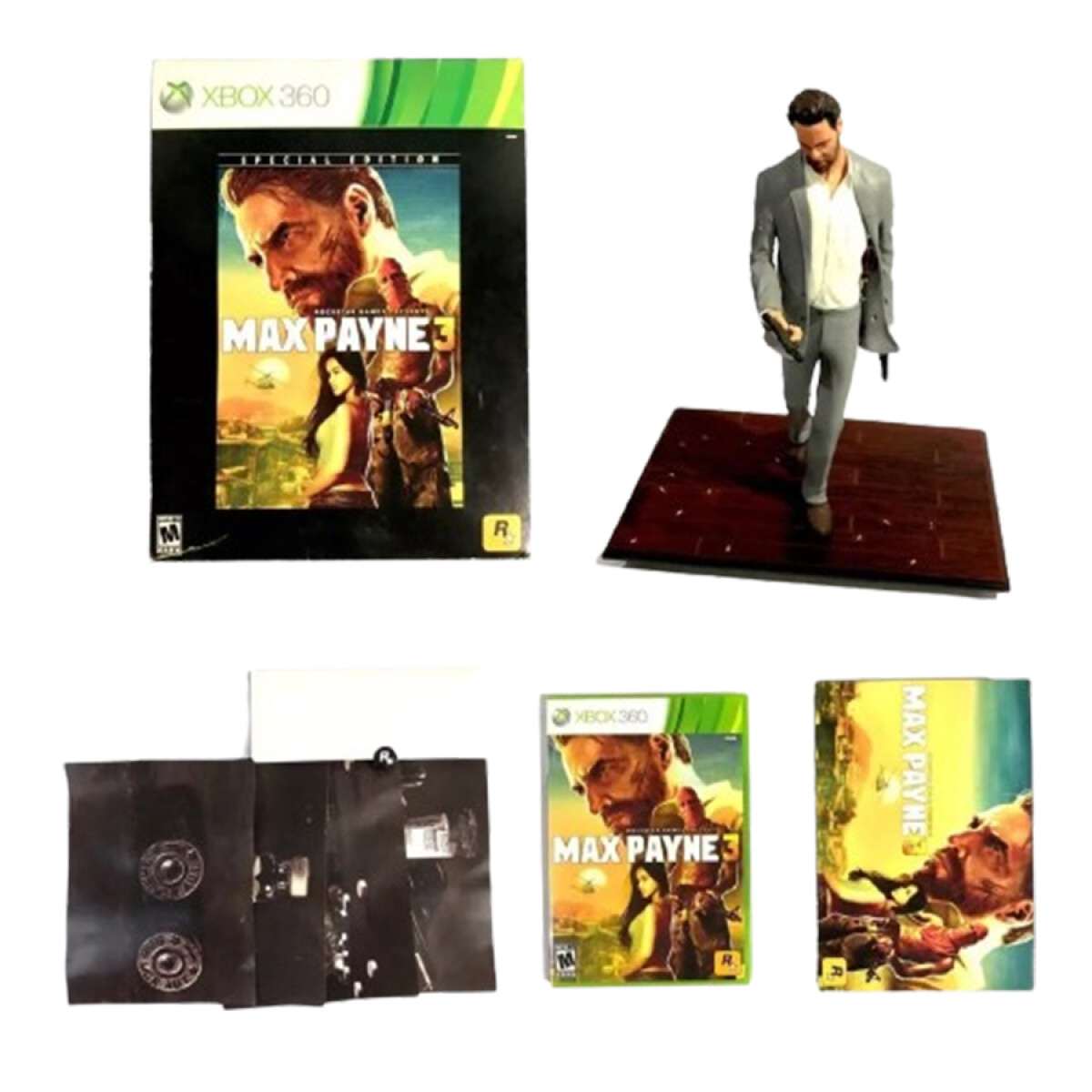 Max Payne 3 Xbox 360 Collectors — X Uruguay