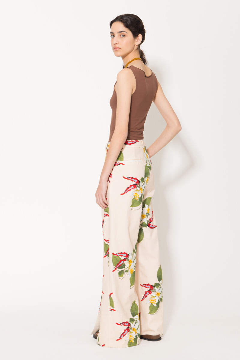 PANTALON BOUQUET Beige