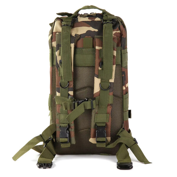 Mochila Camping Táctica Militar Impermeable 30 L Acampar Color Variante Verde Militar