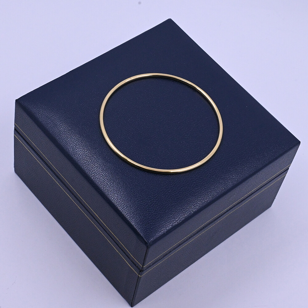 Esclava oro 18k alambre redondo. Esclava oro 18k alambre redondo.