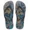 Sandalias de Hombre Havaianas Havaiana Aloha Gris Acero