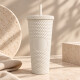 Vaso Viral Liso Blanco