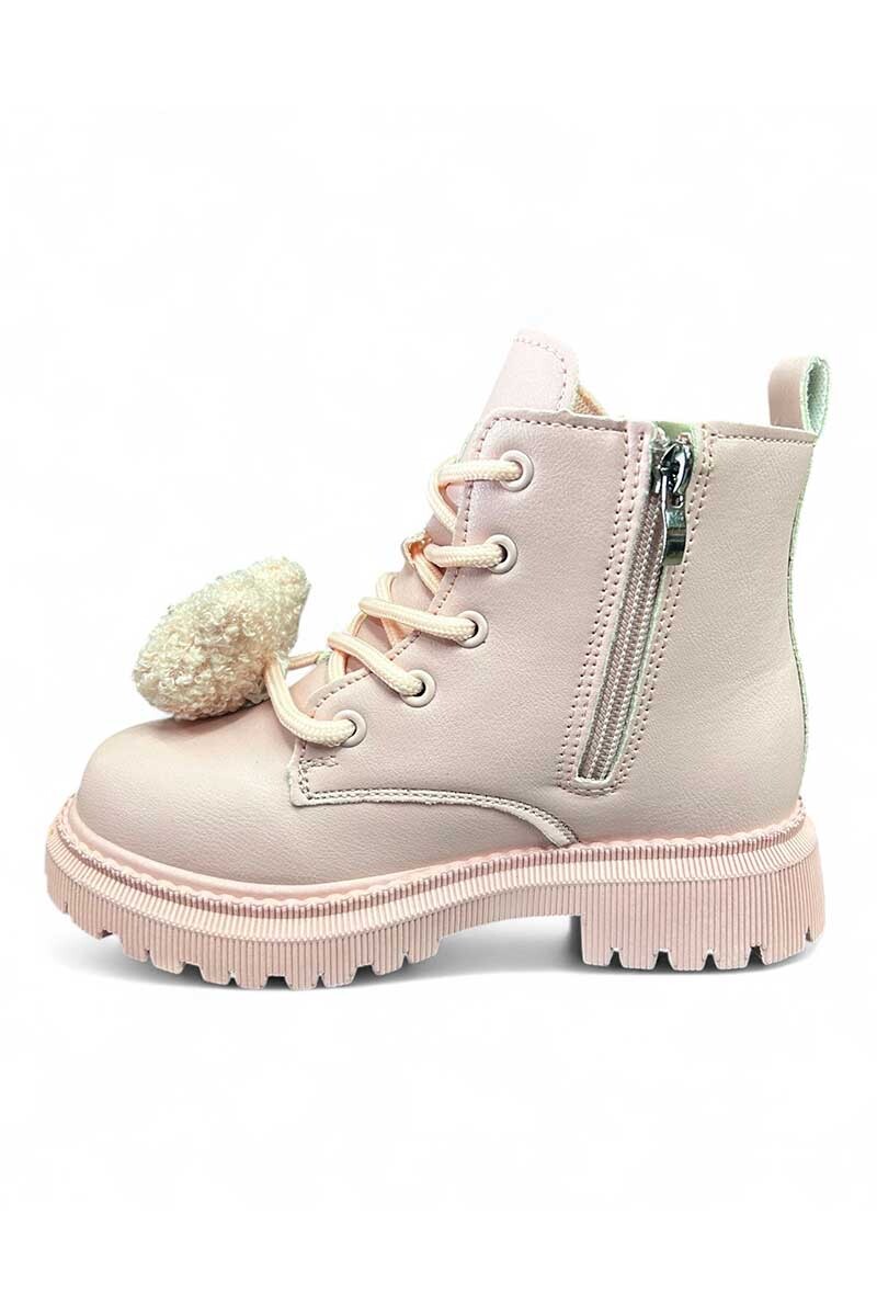 BORCEGO INFANTIL CON APLIQUE Rosa