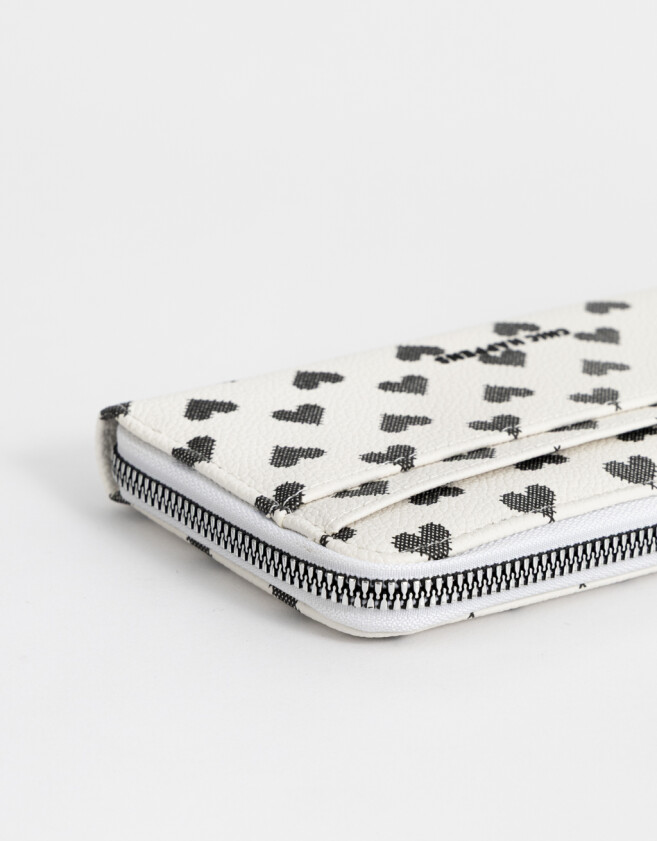 Ficheros Billetera Fichero Cuerina Crudo - Blanco Crudo