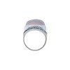 Anillo Oval-Plata 925-Piedra Cuarzo rosa-AN3938 conpiedra