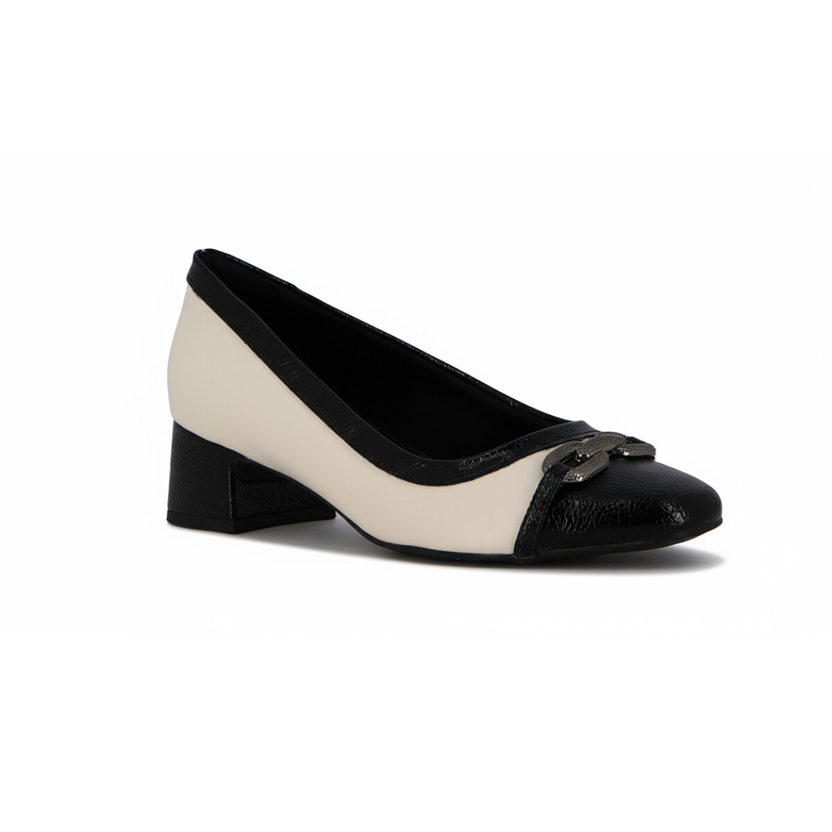 Zapato Mujer Comfortflex - Negro-coco 