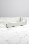 Bandeja 31x22x9 cm. - MATELASSE GRIGIO PERLA Bandeja 31x22x9 cm. - MATELASSE GRIGIO PERLA