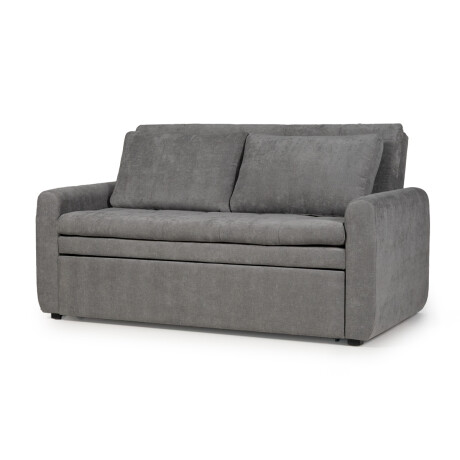 Sofá Cama Saara - Tela Microfibra TC1011 (Grafito)
