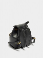 Mini Mochila Com Colgante negro