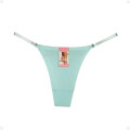 Tanga Colaless Ajustable De Algodón Turquesa Talla L-XL