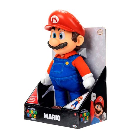 Peluche Articulable de Mario (35cm) • The Super Mario Bros Movie Peluche Articulable de Mario (35cm) • The Super Mario Bros Movie