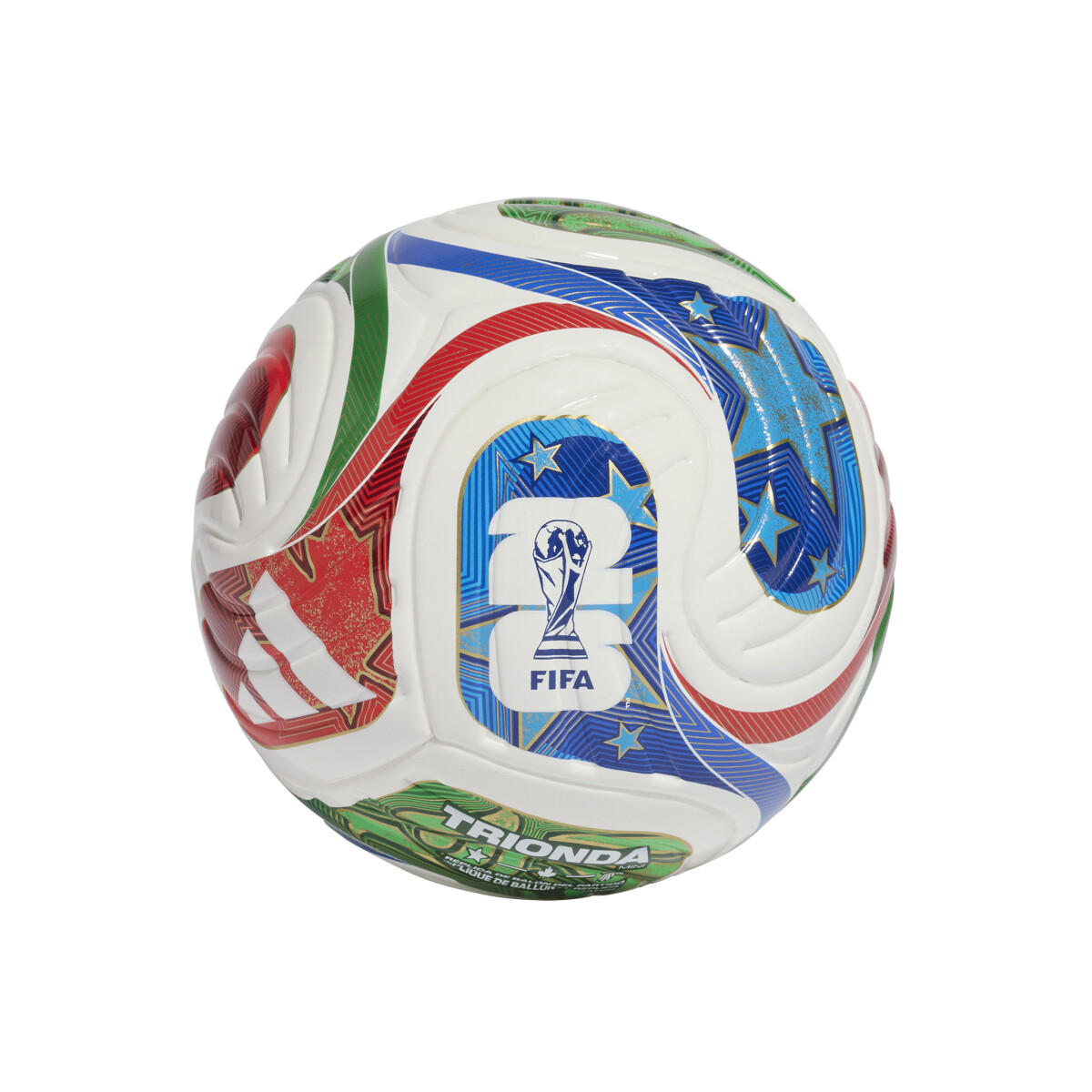 adidas FIFA World Cup 26 Trionda - White/Red/Blue/Green 