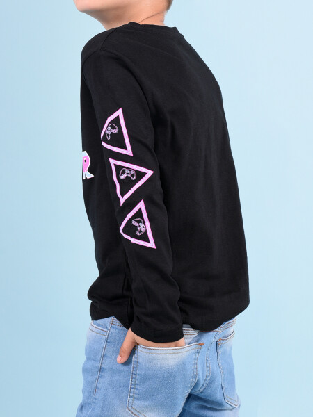 REMERA BOY ROSADO