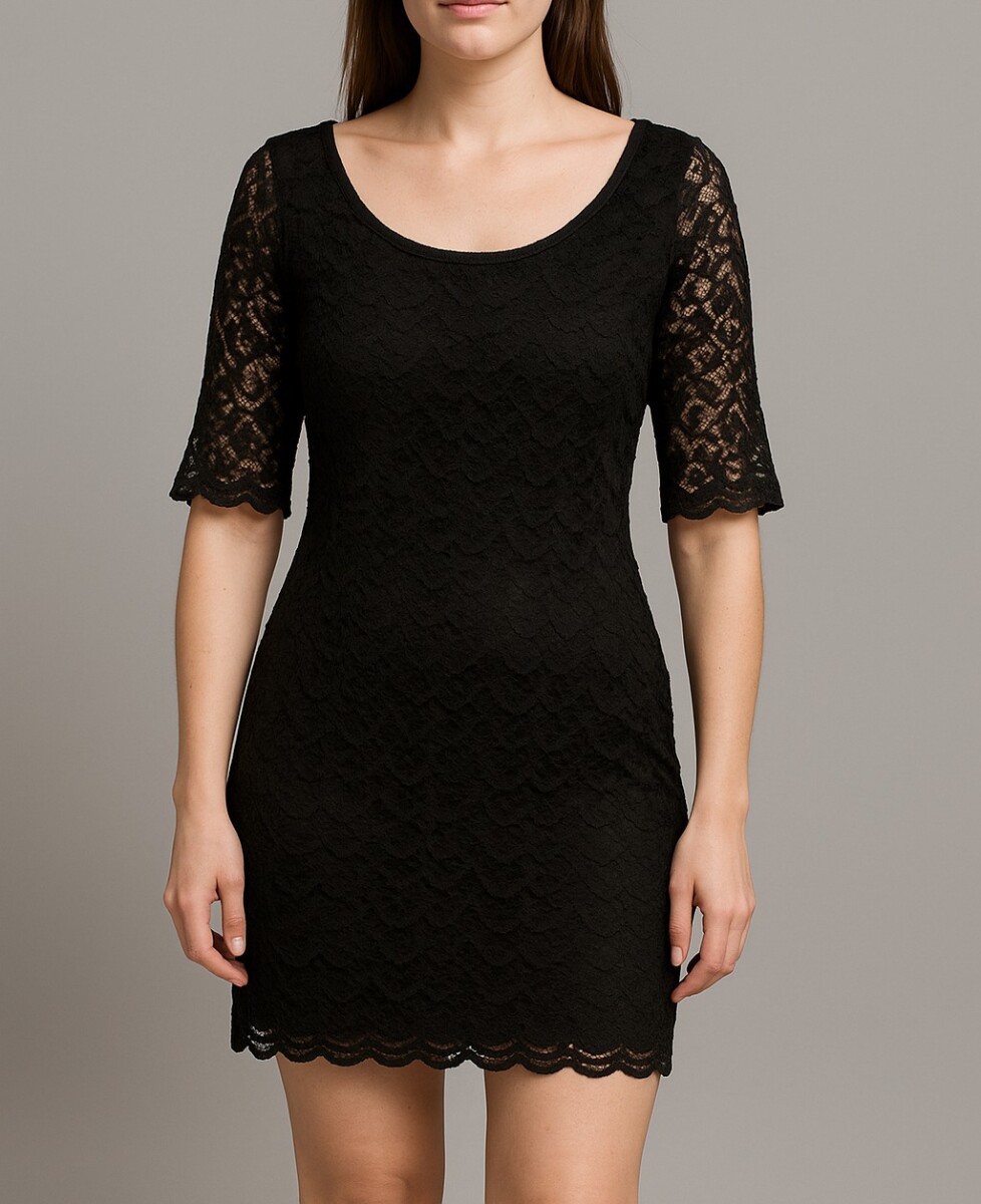 Vestido Noir - Negro 