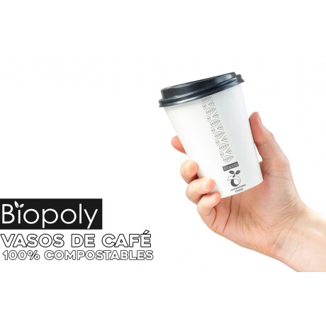 TAPA X 50 UNIDADES 6 OZ COMPOSTABLE BIODEGRA ECO CAFE JUGO Tapa X 50 Unidades 6 Oz Compostable Biodegra Eco Cafe Jugo