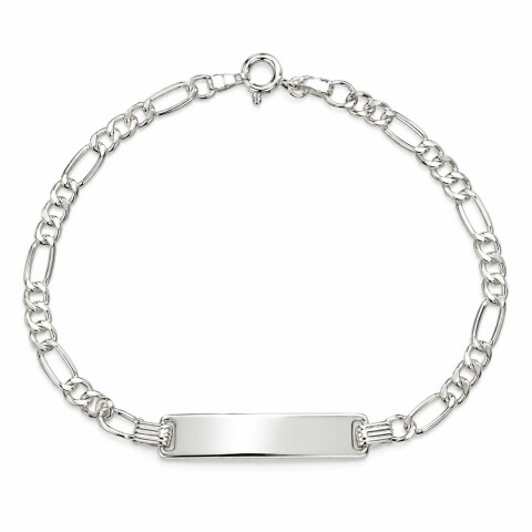 Pulsera con placa de identidad Pulsera con placa de identidad
