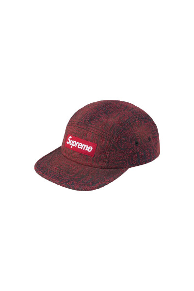 STITCHED OLD ENGLISH DENIM CAM Rojo