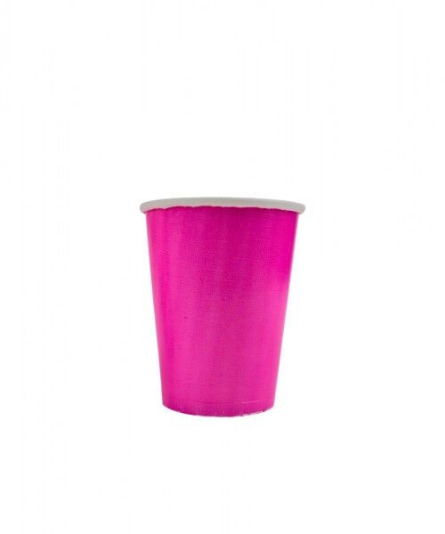 Vaso polipapel 8 oz FUCSIA