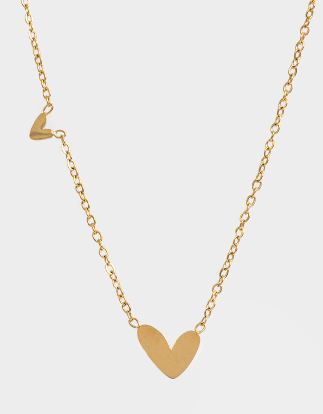 Collares Cortos Acero quirúrgico Collar Corto Acero Quirurgico - Dorado