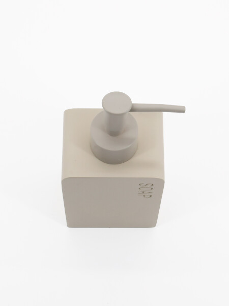 DISPENSADOR DE JABON BEIGE