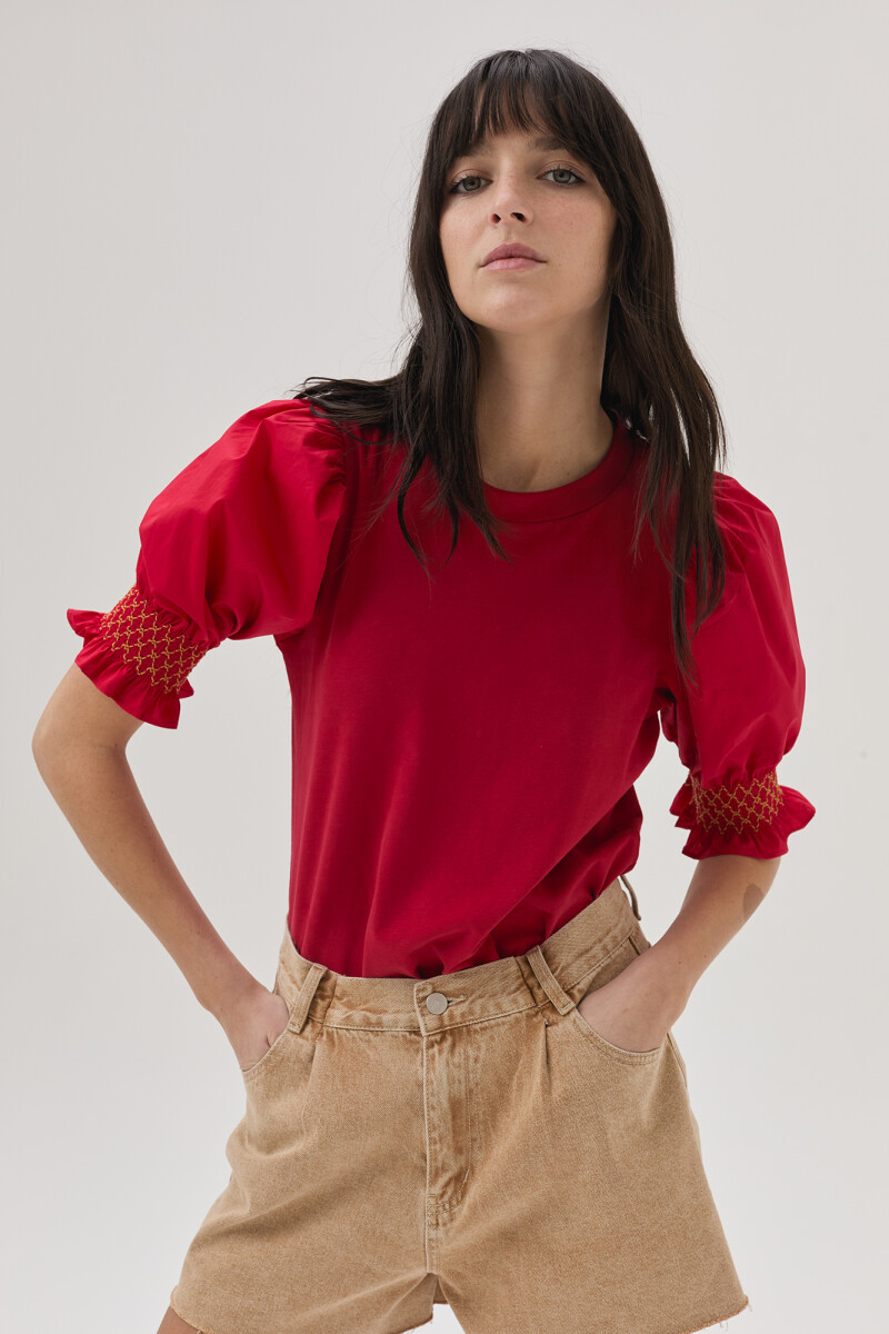 Blusa Daphne Rojo