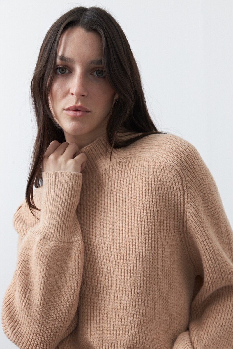 POLERA DALMA Rosa Tostado