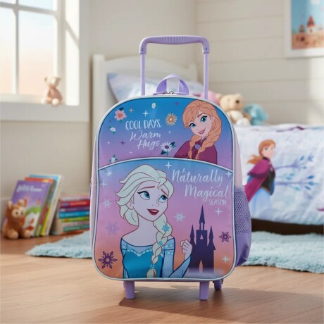 Mochila Disney Con Carro 35 X 26 Cm Frozen Mochila Disney Con Carro 35 X 26 Cm Frozen