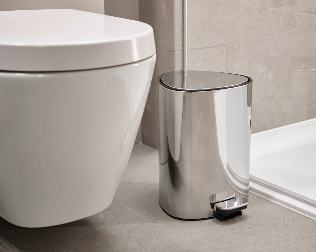 Papelera de Baño con Pedal 5L Joseph Joseph EasyStore™ Luxe Acero Inoxidable - PREVENTA Papelera de Baño con Pedal 5L Joseph Joseph EasyStore™ Luxe Acero Inoxidable - PREVENTA