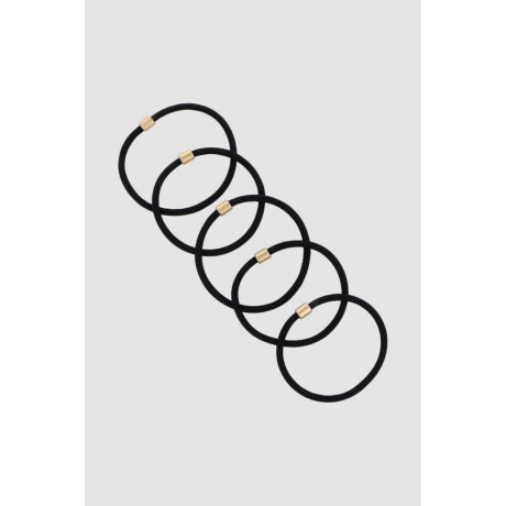 Pack x 5 gomitas basic Negro