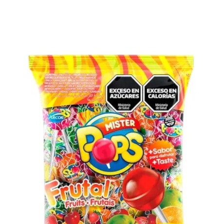 CHUPETIN MR POPS FRUTAL 50PCS 625GRS CHUPETIN MR POPS FRUTAL 50PCS 625GRS