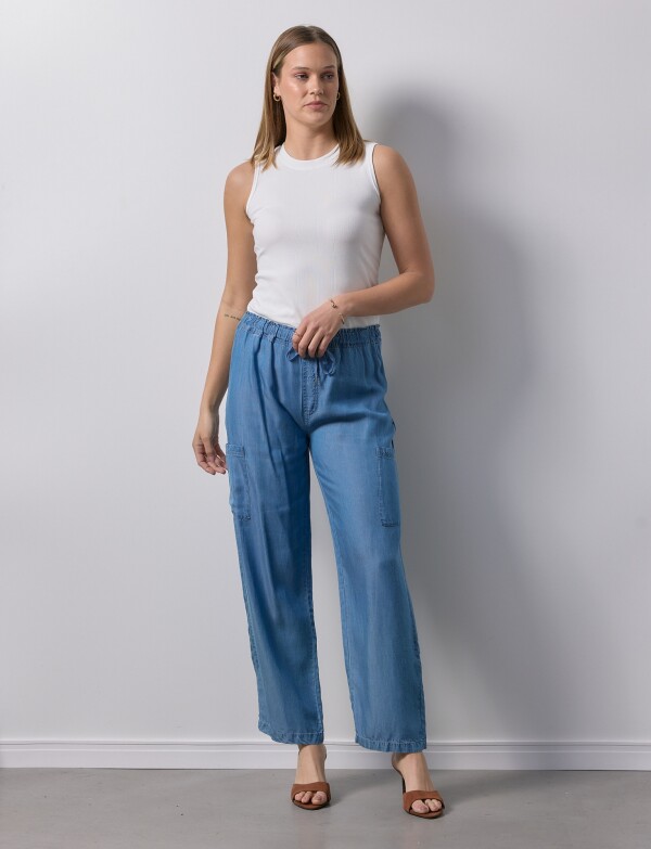 Pantalon Lyocell JEAN