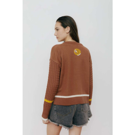 BUZO LA VERDULERIA Marron