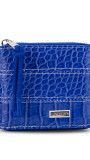 BILLETERA CANDELA CROCO AZUL ROYAL