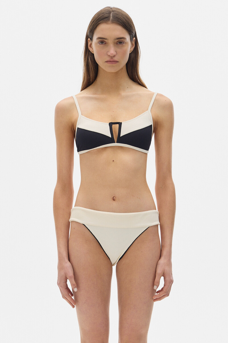 Bikini Bottom Ginger Black/Cream