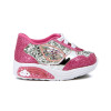 Molekinha Calzado Deportivo Acordonado C/ Glitter Plata-rosa Claro